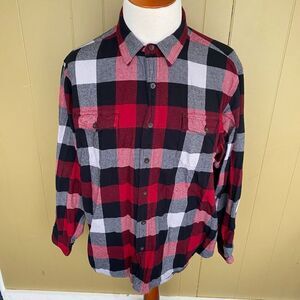 Red Head Brand Co. Authentic goods Men 2XL longsleeve button down flannel